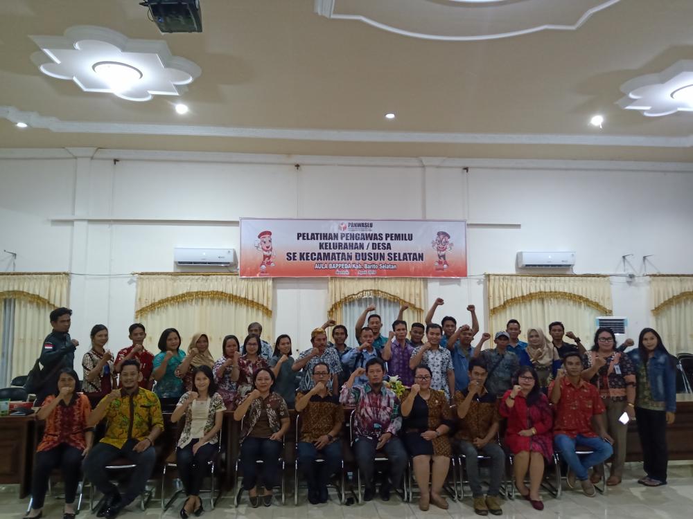 PELATIHAN PENGAWAS PEMILU KELURAHAN/ DESA SEKECEMATAN DUSUN SELATAN