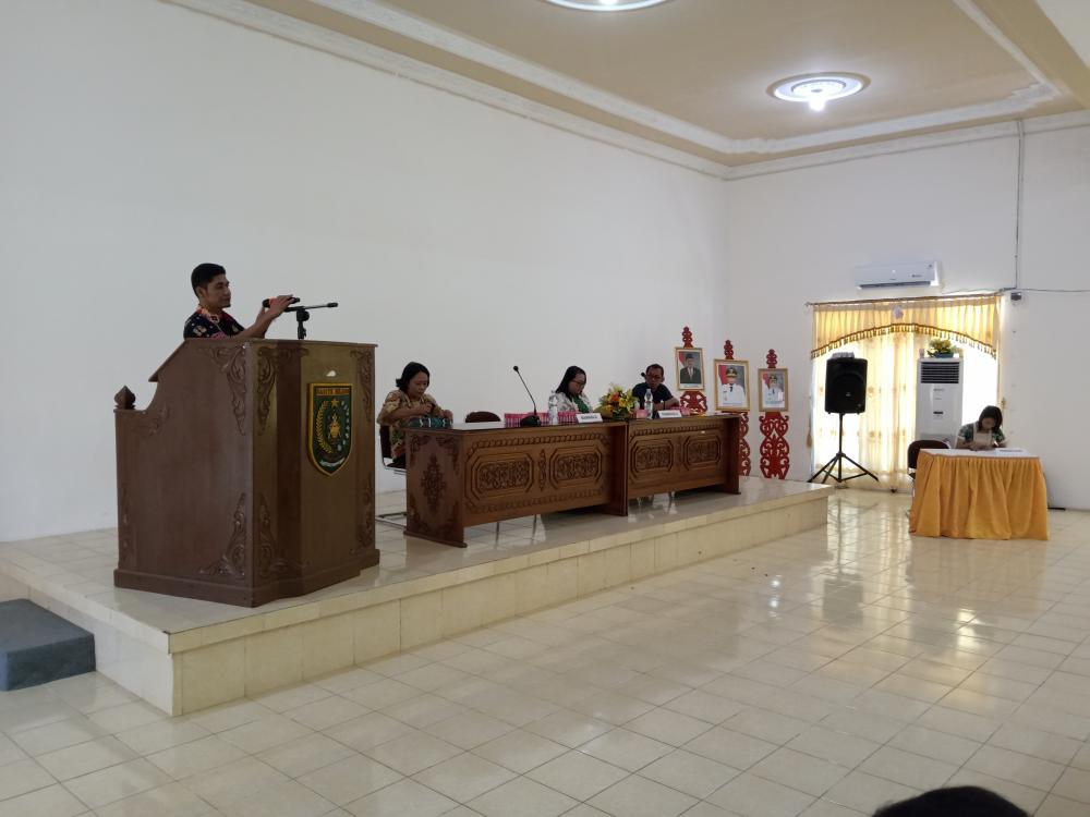 PELATIHAN SAKSI PARTAI POLITIK PADA PEMILU 2019 SE KECEMATAN DUSUN SELATAN 