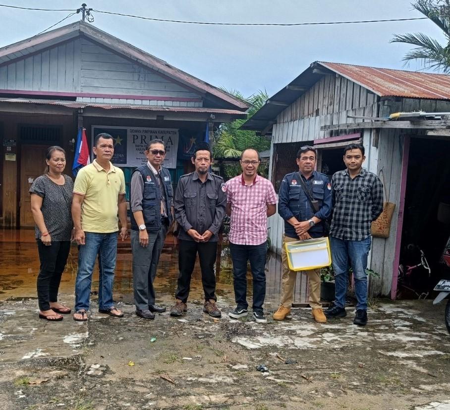 Pengawasan Verifikasi Faktual (Verfak) Pengurus Partai Prima Kabupaten Barito Selatan