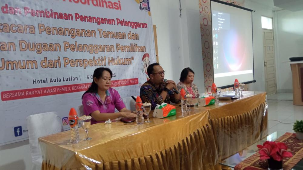 Rapat Koordinasi Fasilitasi dan Pembinaan Penanganan Pelanggaran 