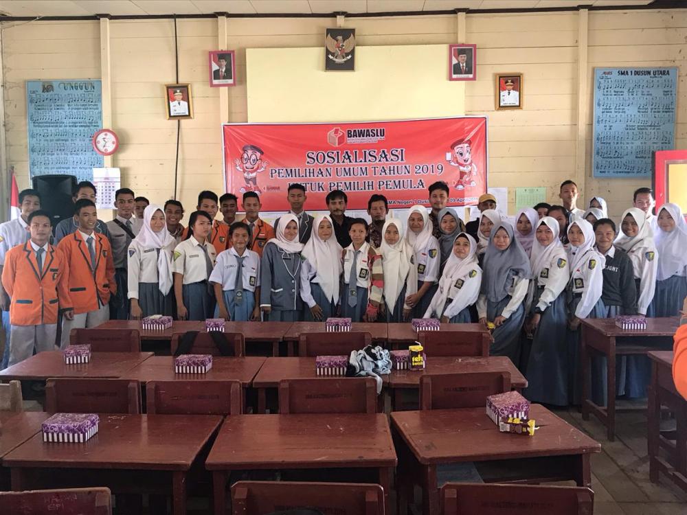 Sosialisasi Pemilihan Umum Tahun 2019 Untuk Pemilih Pemula