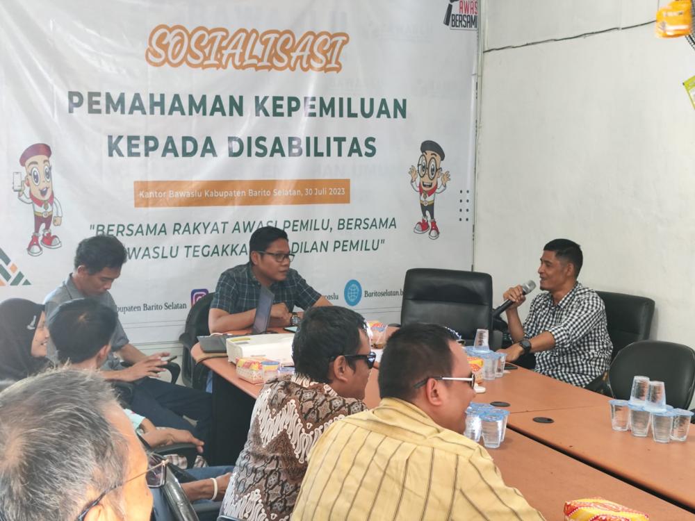 Sosialisasi Pemahaman Kepemiluan kepada Disabilitas