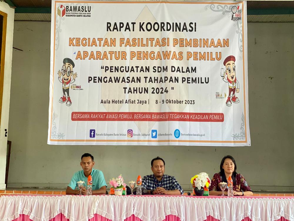 Fasilitasi Pembinaan Aparatur Pengawas Pemilu