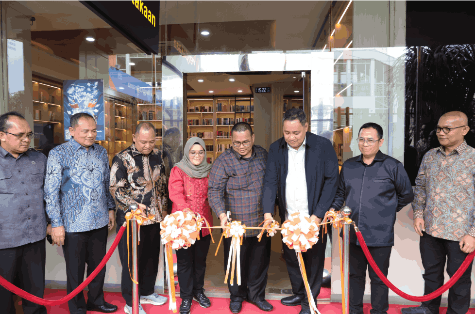Peresmian Perpustakaan Bawaslu RI, Jakarta, Kamis (30/1/2025).