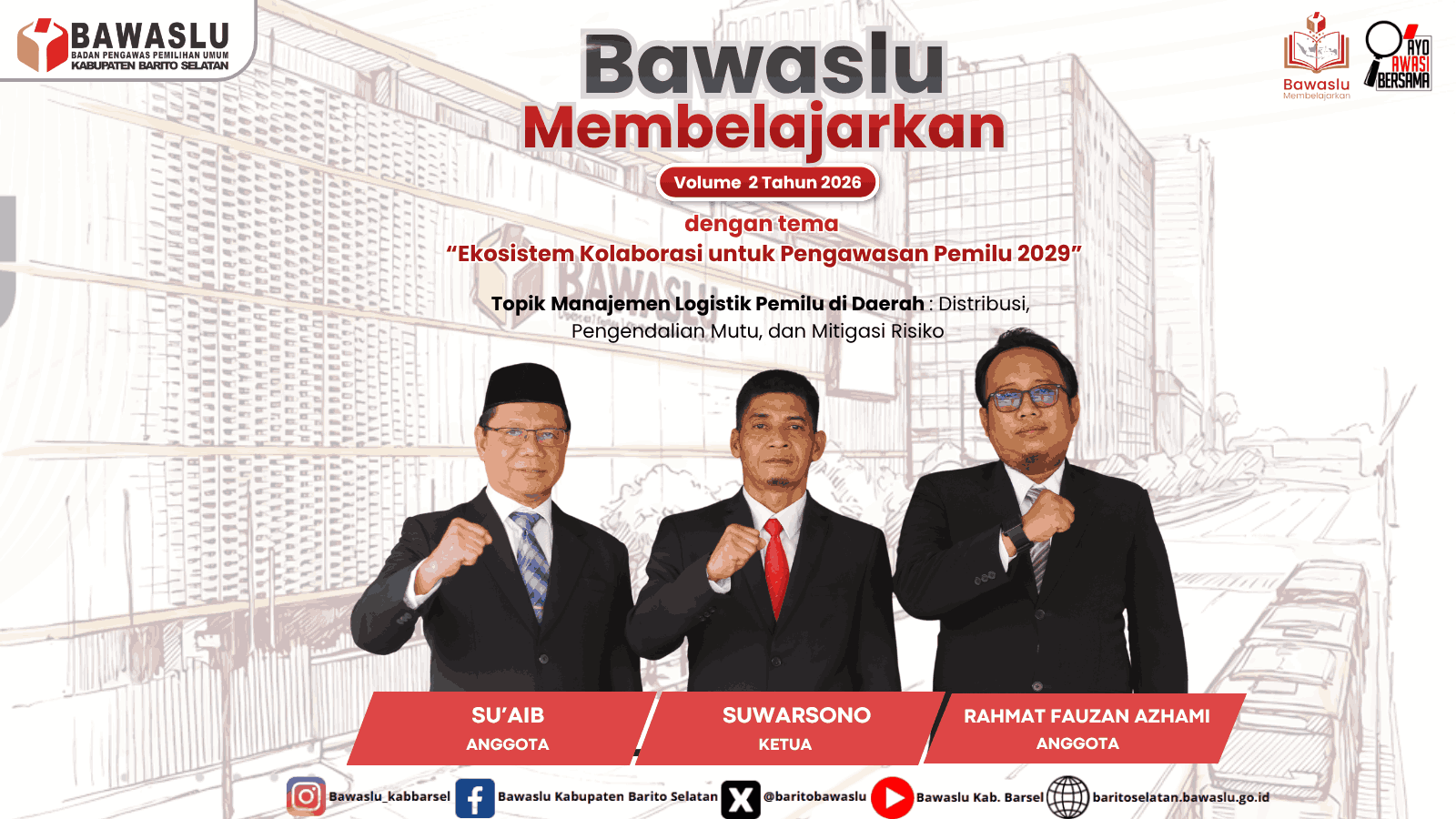 Manajemen Logistik Pemilu di Barito Selatan: Strategi Distribusi, Pengendalian Mutu, dan Mitigasi Risiko Tantangan Wilayah