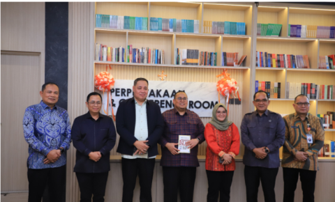 Peresmian Perpustakaan Bawaslu RI, Jakarta, Kamis (30/1/2025).