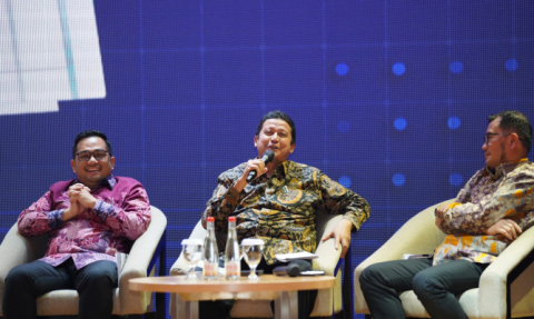 Sejumlah toko nasional dalam bedah buku 'Dinamika Pengawasan Pemilu: Peran Bawaslu dan Interaksi kepentingan' di Jakarta, Sabtu (30/8/2025)/Foto: Publikasi dan Pemberitaan Bawaslu