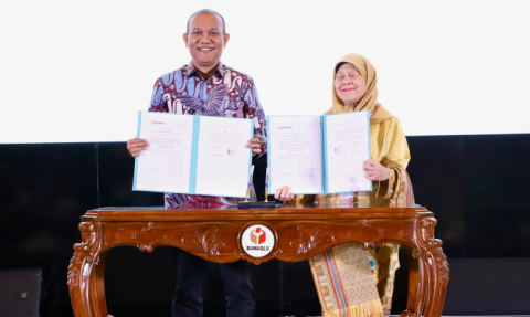 Ketua Bawaslu Rahmat Bagja dalam Konsolidasi Perempuan Pengawas Pemilihan Umum dan Masyarakat Sipil bertema Mewujudkan Ekosistem Pemilu Inklusif, Anti-Kekerasan, dan Berbasis Transformasi Digital di Jakarta, Minggu (21/12/2025) malam.