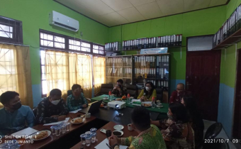 KEGIATAN RAPAT DIVISI PENYELESAIAN SENGKETA BAWASLU KABUPATEN BARITO SELATAN