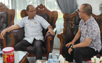 Koordinasi terkiat Penyusunan DPTb dan DPK di KPU Kabupaten Barito Selatan