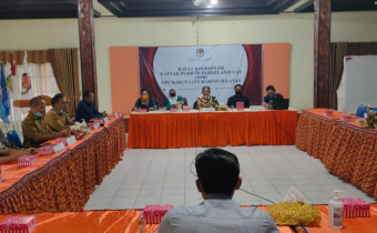 Pengawasan Rapat Pleno Penetapan Daftar Pemilih Berkelanjutan Bulan Desember Tahun 2021 