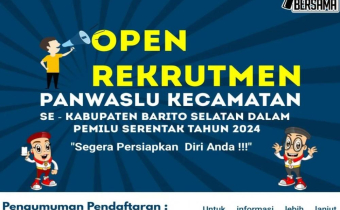 PENGUMUMAN REKRUTMEN PANITIA PENGAWAS PEMILIHAN UMUM DALAM PEMILU TAHUN 2024