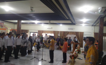 PELANTIKAN DAN PENGAMBILAN SUMPAH/JANJI PANITIA PEMILIHAN KECAMATAN (PPK)