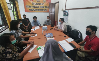 Rapat manajemen SDM,  Pengawasan dan Kesekretariatan Pengelolaan dan Pelayanan Informasi Publik (PPID)