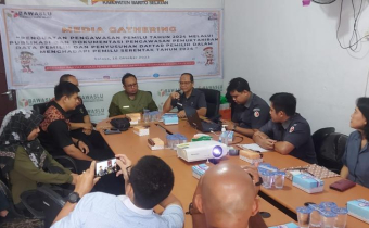 Media Gathering penguatan pengawasan Pemilu 2024.