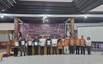 Ketua Bawaslu Barsel Awasi Langsung Rapat Pleno Terbuka Penetapan Pasangan Calon Bupati dan Wakil Bupati Terpilih Kabupaten Barito Selatan Tahun 2024