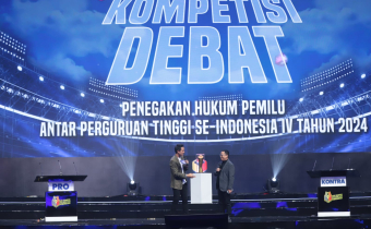 Kompetisi Kompetisi Debat Penegakan Hukum Pemilu IV Tahun 2024