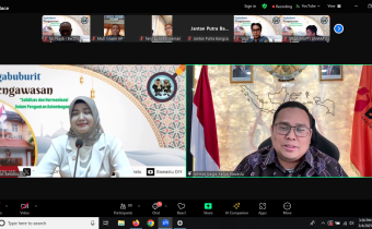 Ketua Bawaslu Rahmat Bagja saat menjadi narasumber dalam giat Ngabuburit Pengawasan yang digelar Bawaslu DIY pada Selasa (4/3/2025) secara daring.