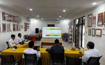 Foto Rapat Koordinasi menjelang pelaksanaan Rapat Pleno Terbuka Rekapitulasi Pemutakhiran Data Pemilih Berkelanjutan (PDPB) Triwulan I Tahun 2026