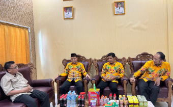 Foto Konsolidasi  Demokrasi  Bawaslu Kabupaten  Barito  Selatan Dengan Pemerintah  Daerah  Di Kantor  Sekretariat  Daerah  Kabupaten  Barito  Selatan. Kamis (21/05/2026)