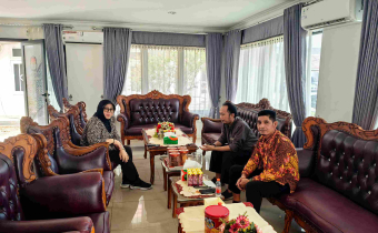 koordinasi pra-persiapan Rapat Pleno Pengawasan Pemutakhiran Data Pemilih Berkelanjutan (PDPB) Triwulan III di Kantor KPU Kabupaten Barito Selatan, Kamis (24/9/2026).